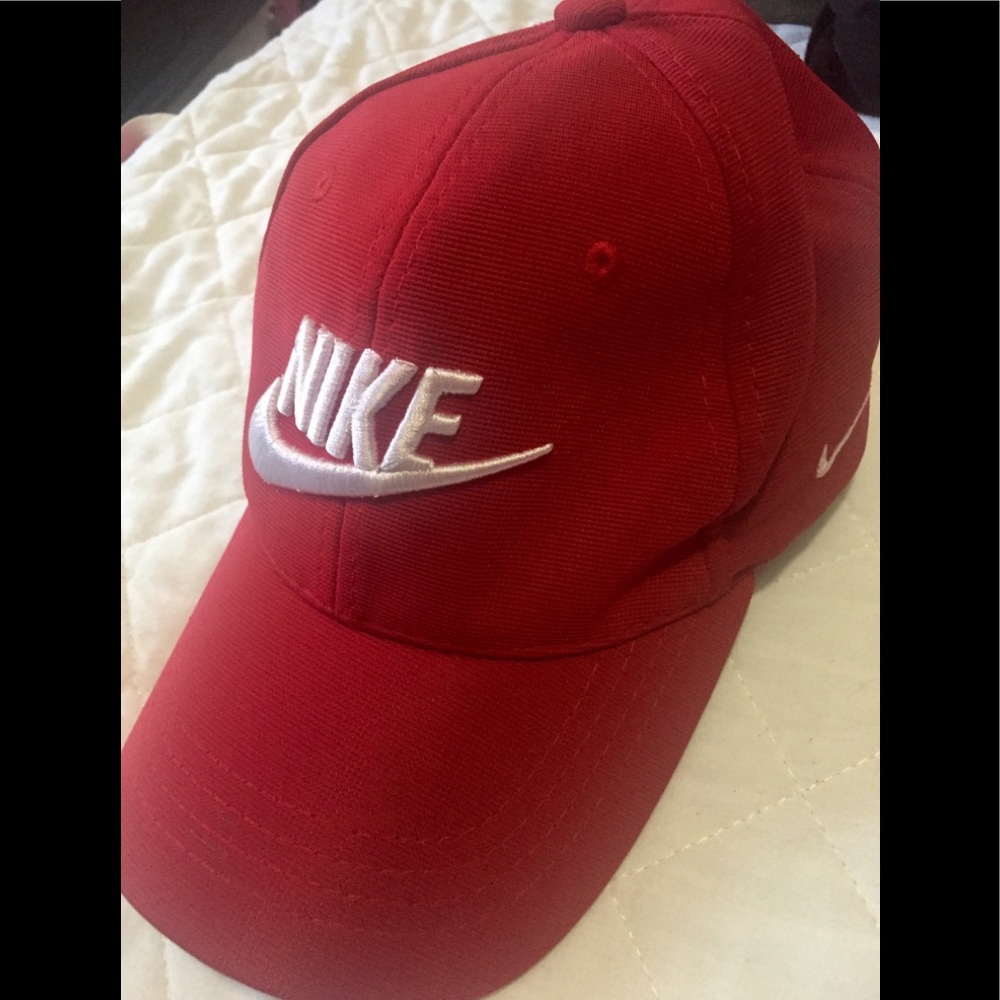 Nike red baseball cap